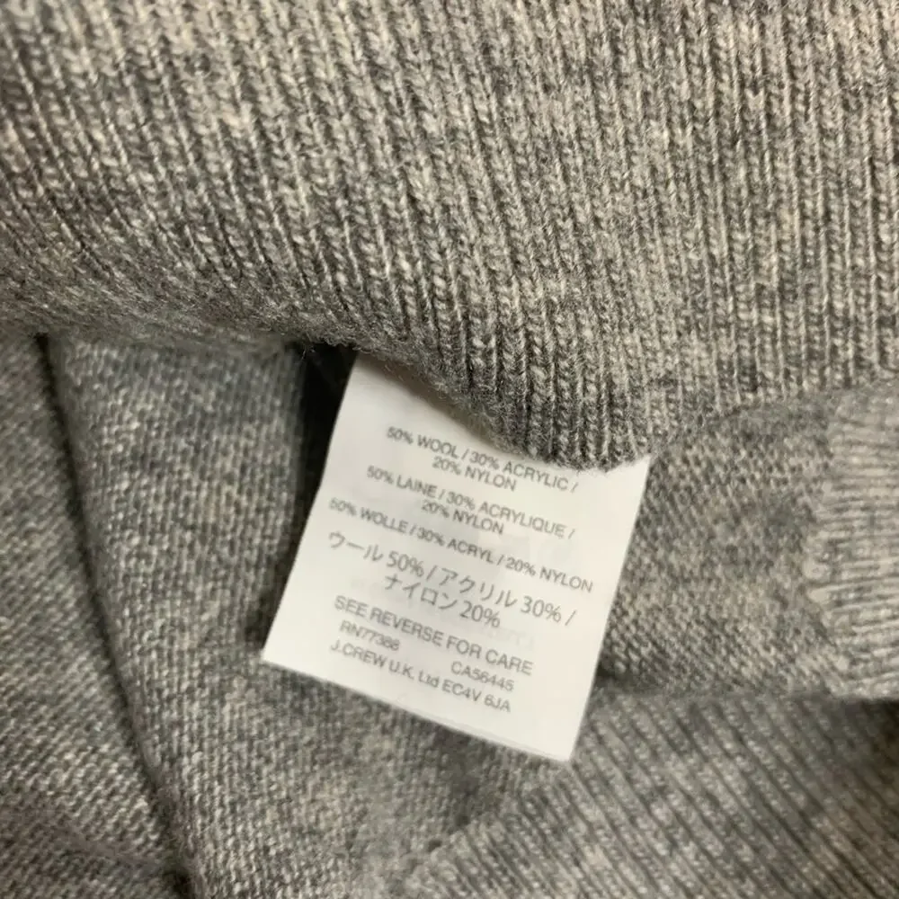 J. Crew ruffle sleeve sweater